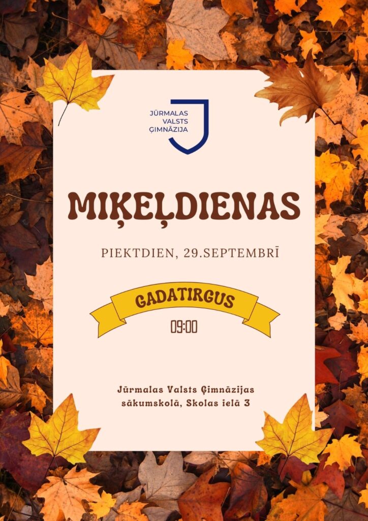 Miķeļdienas gadatirgus 29. septembrī