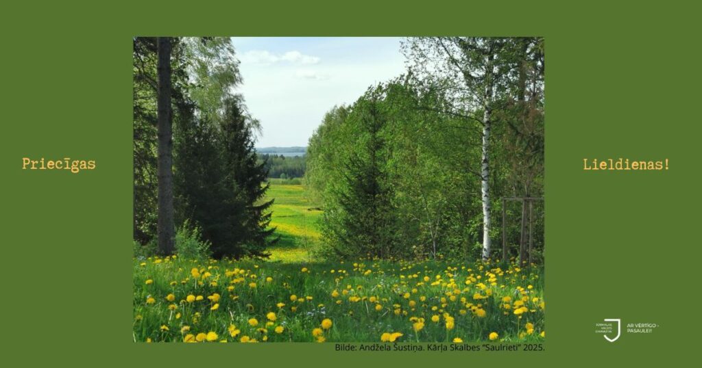 Priecīgas Lieldienas!